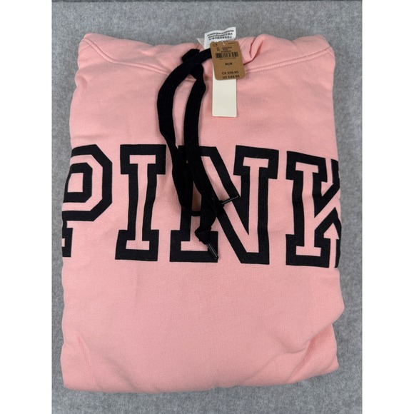 Victoria's Secret Tops - Victoria's Secret PINK Everyday‎ Hoodie Sweatshirt Womens MEDIUM Pullover